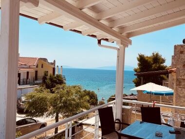 Two furnished apartments with sea view. Siviri.