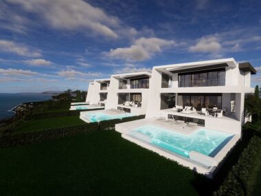 Luxury villas in Pefkohori, Kassandra, Halkidiki.